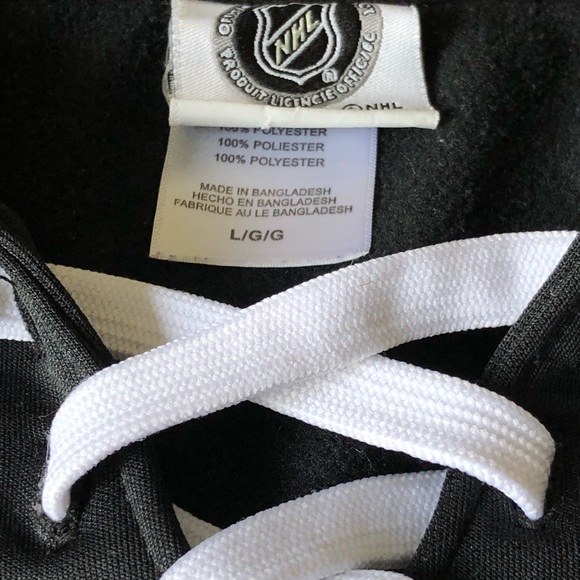 NHL penguin hoodie sweatshirt. Large - Picture 5 of 7